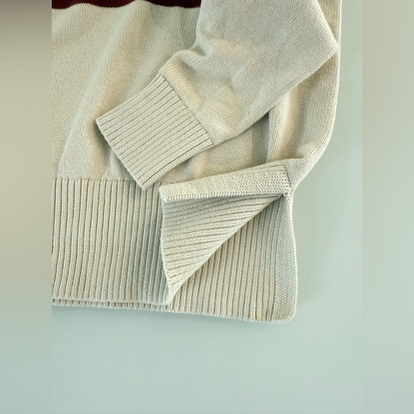 NWT Beach Riot Callie Americana Flag Sweater Ivory Size S - Picture 9 of 12